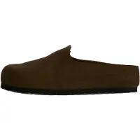 Birkenstock Tamancos Amsterdam mulheres - Castanho - 42