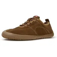 Camper para mulher. K201943-005 Sapatilhas de pele Peu Path+ castanho (36), Couro, Marrom, Plano, Nenhum, Casual