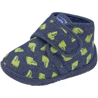 Chicco Pantufa 'TIMBAL' azul / verde claro