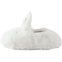 Next Pantufa bege / castanho escuro / branco