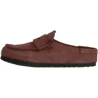 Birkenstock Tamancos Naples mulheres - Bordô - 35