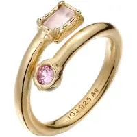 Haze&Glory Anel 'Luna Rose' ouro