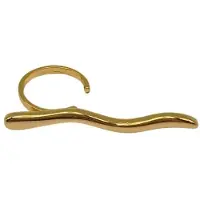 Les Reines Anel 'Branch' ouro