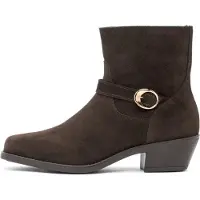Rylko Botas pelo tornozelo castanho escuro