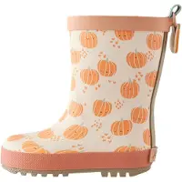 Next Bota de borracha bege claro / verde pastel / laranja / preto