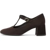 Rylko Sapatos de salto castanho escuro