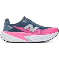 New Balance Sapatilha de corrida 'FC Rebel' azul noturno / cinzento basalto / cinzento-prateado / rosa