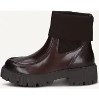 Caprice Botas chelsea castanho escuro