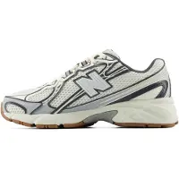 New Balance Sapatilhas baixas 'Sneaker 740' creme / cinzento / branco