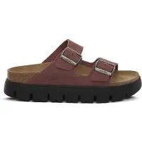 Birkenstock Sapato aberto 'Arizona Chunky' vermelho cereja