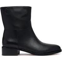 Ralph Lauren para mulher. 802P15708001 Botins Kyle em couro de bezerro preto (39), 3 a 5cm, Nenhum, Casual