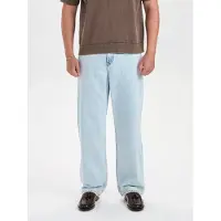 Dxnmxrk Calças de ganga 'DXHector Relaxed Fit Jeans Light Blue' azul claro