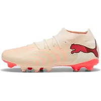 Puma Chuteira 'FUTURE 9 MATCH' camurça / salmão / vermelho / preto