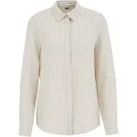 We fashion Blusa castanho / branco