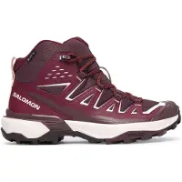 Salomon - Calçado caminhada mulher - X Ultra 360 Edge Mid GTX W Huckleberry/Maroon Banner para Mulher - Tamanho 38