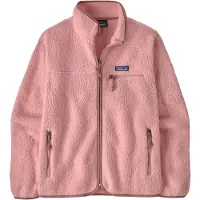 Patagonia - Marcas - W's Retro Pile Jkt Fuzzy Mauve para Mulher - Tamanho XS - Violeta