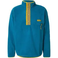 Columbia Pullover desportivo 'Helvetia II' azul / amarelo / mostarda