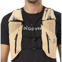Nnormal - Mochilas trail - Modular Trail Vest Beige para Unissexo - Tamanho XL