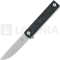 Fox knives Navalha Chnops Heritage - Stonewash - Dark Matter Carbon Fiber
