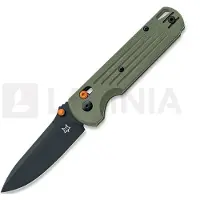 Fox knives Navalha Gabi - Black Top Shield - G10, verde oliva