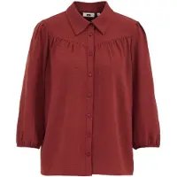 We fashion Blusa castanho ferrugento