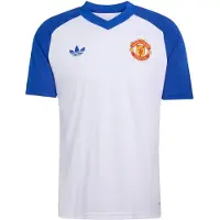 Adidas Camisola de futebol 'Manchester United 26/27 Pre-Match' azul / amarelo / vermelho / branco