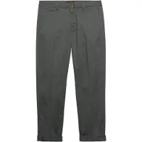 Superdry para homem. M7011418A Calça Chino Premium Regular verde (36/32), Casual, Algodão