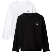 Calvin Klein Jeans Camisola preto / branco