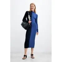 Desigual Vestido azul noturno / azul escuro