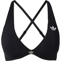 Adidas Soutien de desporto preto / branco