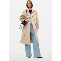 Desigual , Trench removível, Mulher, AlgodÃO, Marrom, XL