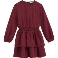 We fashion Vestido vermelho vinho
