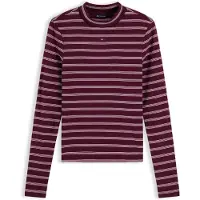 Tommy Hilfiger Camisa 'Essential' rosé / vermelho vinho