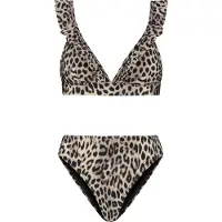 The Sunshine Brand Biquíni 'Bobby' creme / brocado / preto
