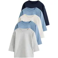 Next Camisola creme / navy / azul céu / cinzento claro