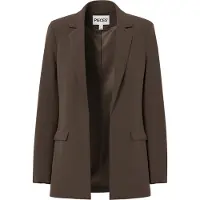 Pieces Blazer 'PCBossy' castanho escuro