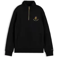 Tommy Hilfiger Sweatshirt 'DIWALI' amarelo dourado / preto