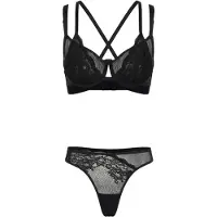 Trendyol Conjuntos de lingerie preto