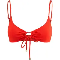 Trendyol Top de biquíni vermelho
