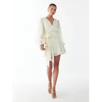 BWLDR Vestido de cocktail 'OLIA' branco
