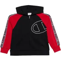 Champion Casaco em moletão vermelho vivo / preto / branco