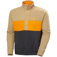 Helly Hansen para homem. 49601 Casaco polar com botões Daybreaker Hugg bege (S), Casual, Poliéster