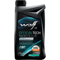 WOLF Óleo De Motor Officialtech C3 Ll Iii 1l