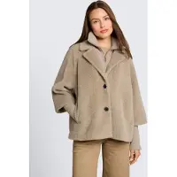 Tom Tailor Casaco meia-estação taupe