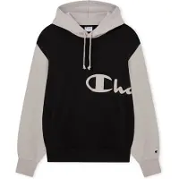 Champion Sweatshirt cinzento claro / preto