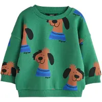 Next Sweatshirt azul / castanho / castanho escuro / verde