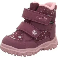 Superfit Bota de neve 'HUSKY1' vermelho vinho / branco