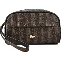 Lacoste Messenger 'Neceser monogram the blend toiletry marrron' castanho