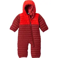 Columbia - Fatos ski criança - Powder Lite II Reversible Bunting Red Oxide Super Sonic para criança - Tamanho criança 6-12 meses