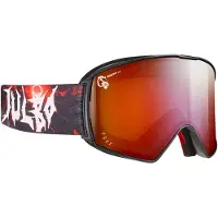 Julbo - Máscaras ski - Launcher Reactiv HC 0-4 Black/Red para Unissexo - Preto
